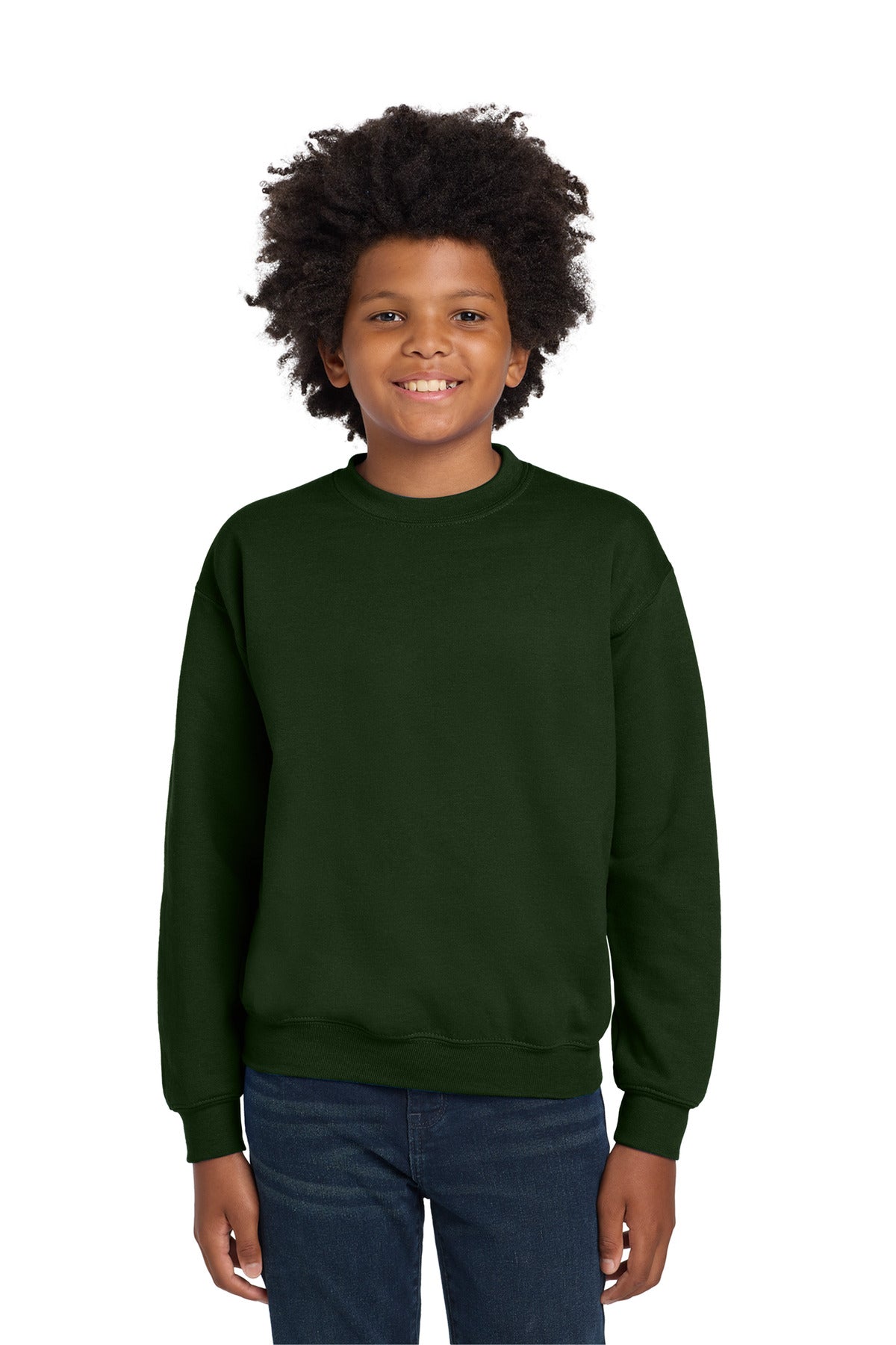 Gildan® Youth Heavy Blend™ Crewneck Sweatshirt. 18000B