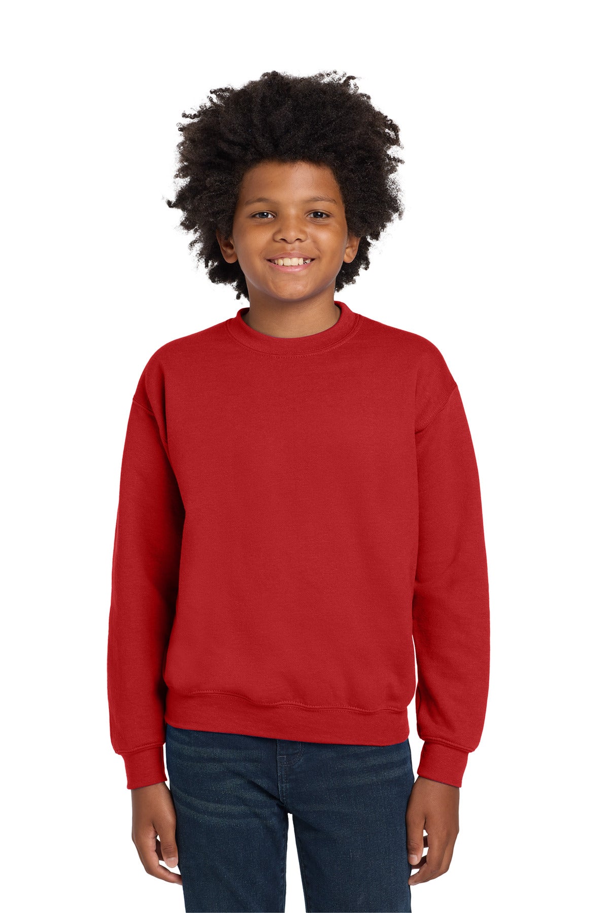 Gildan® Youth Heavy Blend™ Crewneck Sweatshirt. 18000B