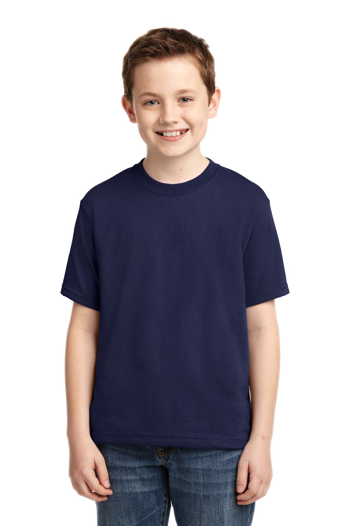 Gone RogueJERZEES® - Youth Dri-Power® 50/50 Cotton/Poly T-Shirt. 29B Logo #4