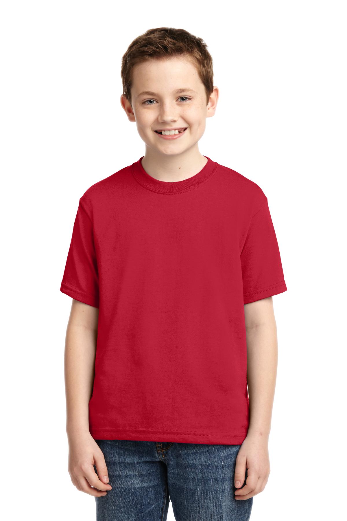 Gone RogueJERZEES® - Youth Dri-Power® 50/50 Cotton/Poly T-Shirt. 29B Logo #4