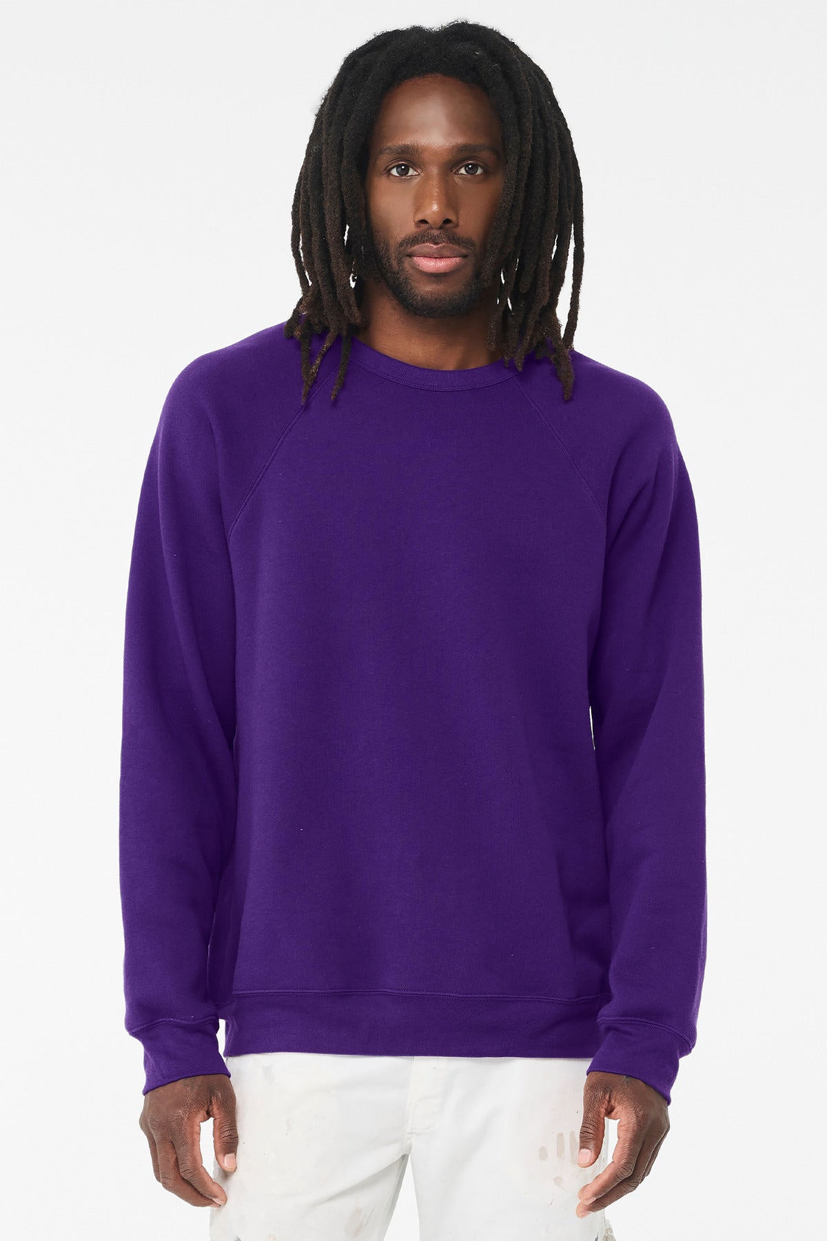 Mavericks Applique BELLA+CANVAS® Unisex Sponge Fleece Raglan Sweatshirt. BC3901