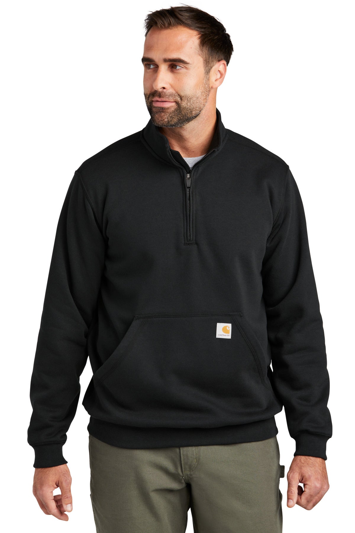 CramerCarhartt® Midweight 1/4-Zip Mock Neck Sweatshirt CT105294