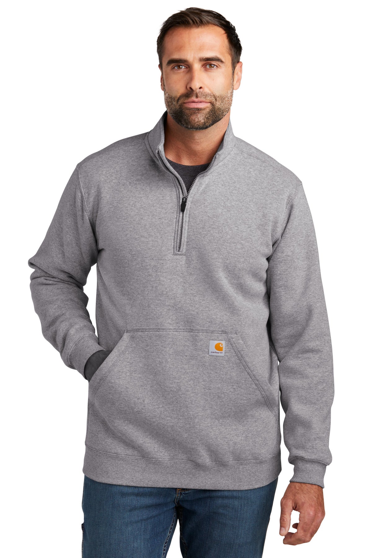 CramerCarhartt® Midweight 1/4-Zip Mock Neck Sweatshirt CT105294