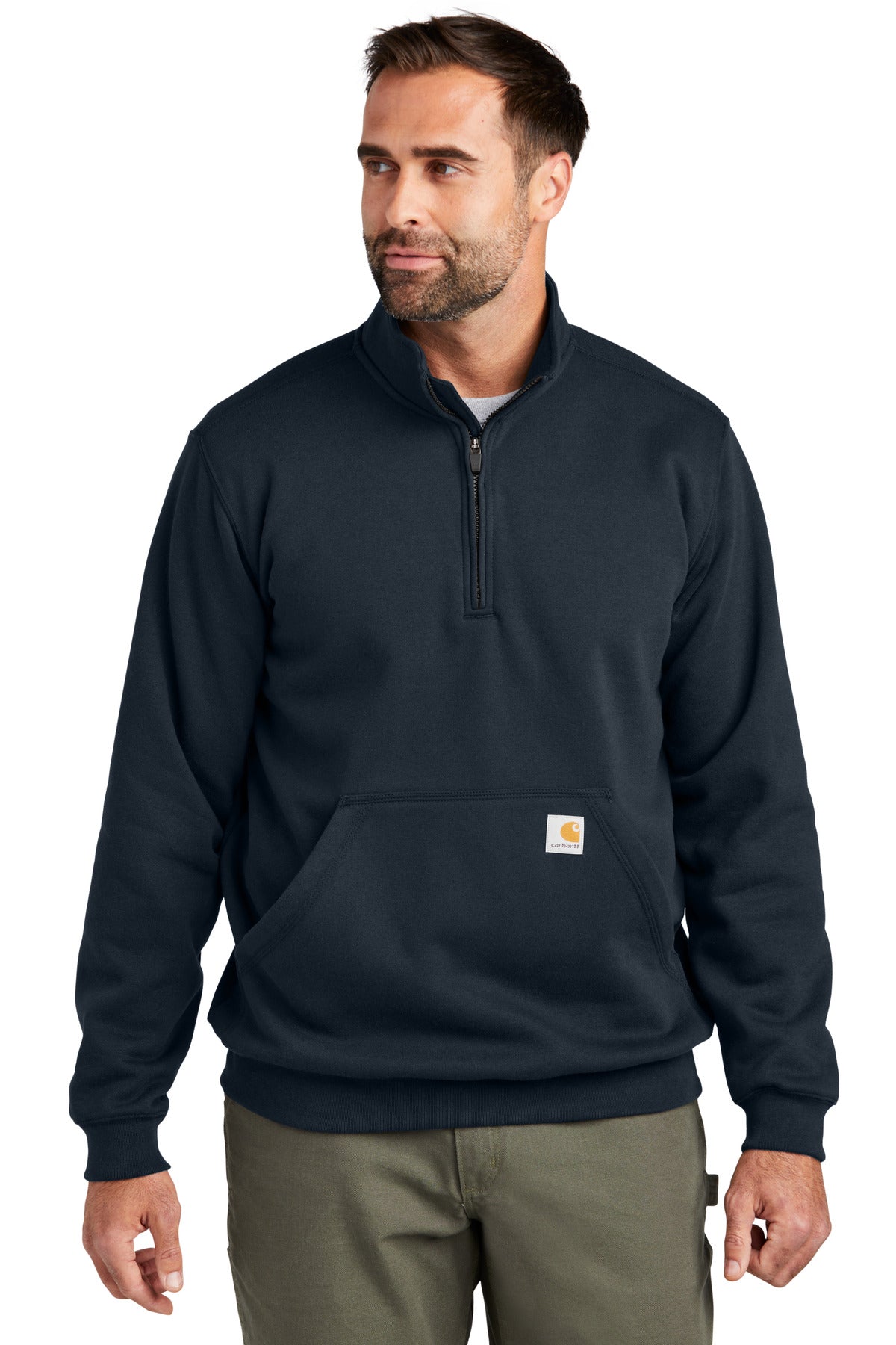 CramerCarhartt® Midweight 1/4-Zip Mock Neck Sweatshirt CT105294