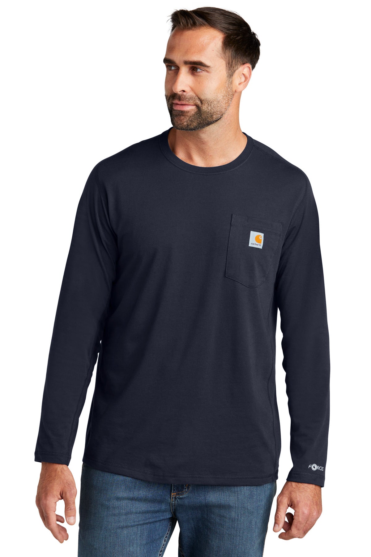 CramerCarhartt Force® Long Sleeve Pocket T-Shirt CT106656