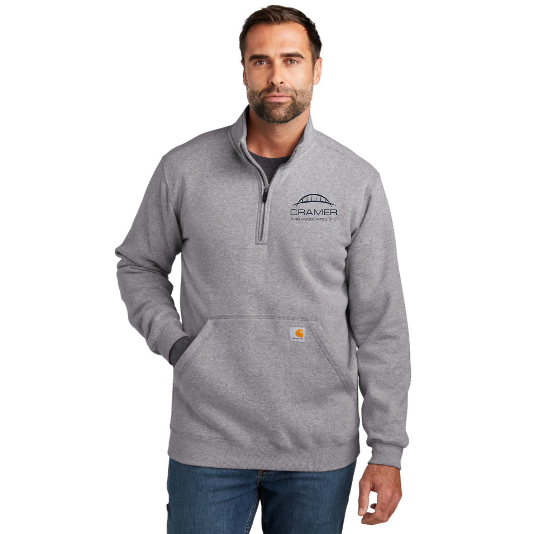 CramerCarhartt® Midweight 1/4-Zip Mock Neck Sweatshirt CT105294
