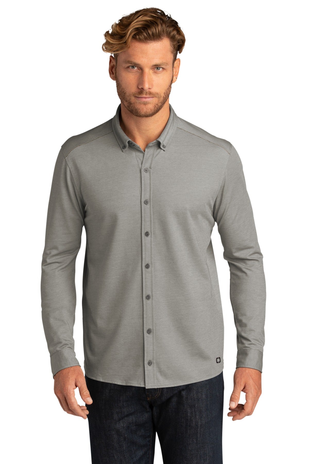 IST OGIO ® Code Stretch Long Sleeve Button-Up. OG145