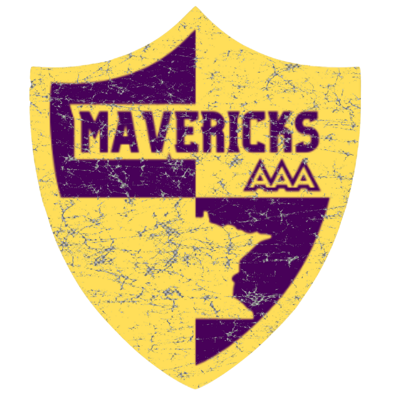 Distressed Mavericks Shield