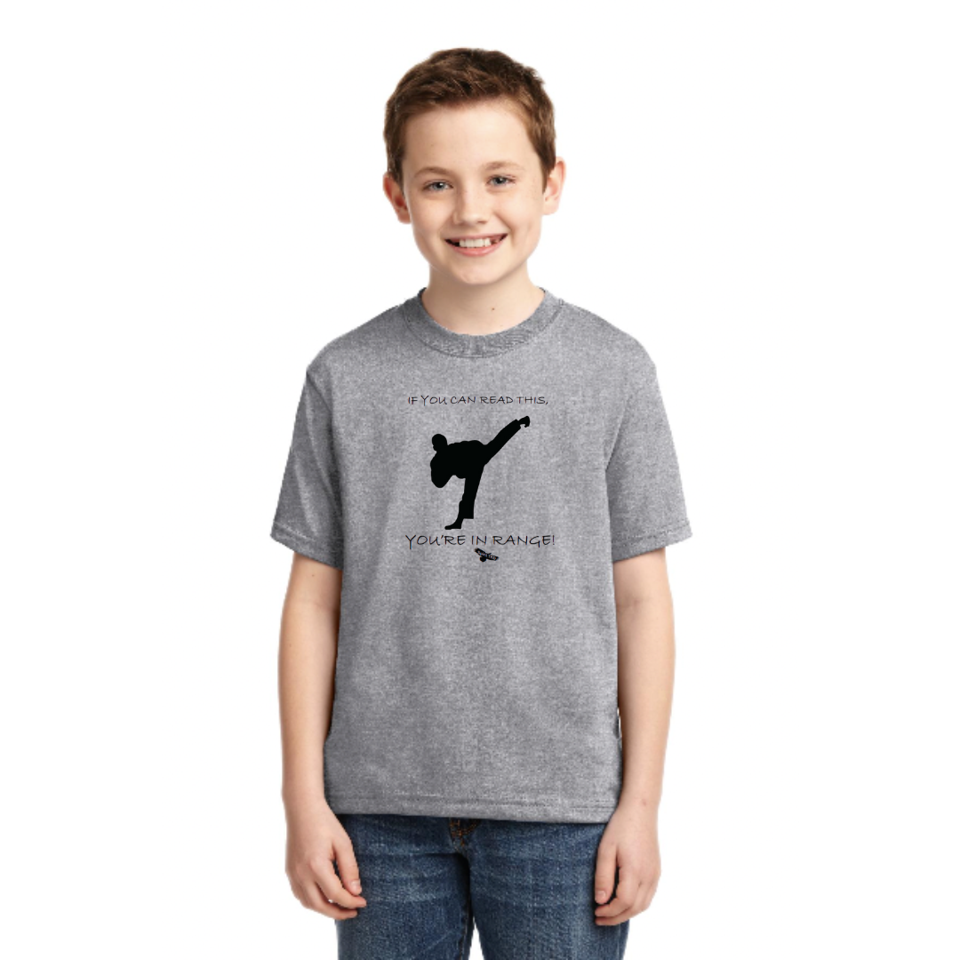 SpiritTKDJERZEES® - Youth Dri-Power® 50/50 Cotton/Poly T-Shirt. 29B Logo #5