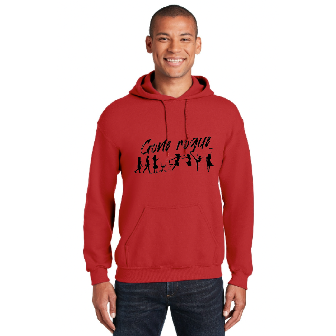 Gone RogueGildan® - Heavy Blend™ Hooded Sweatshirt. 18500 Logo #5