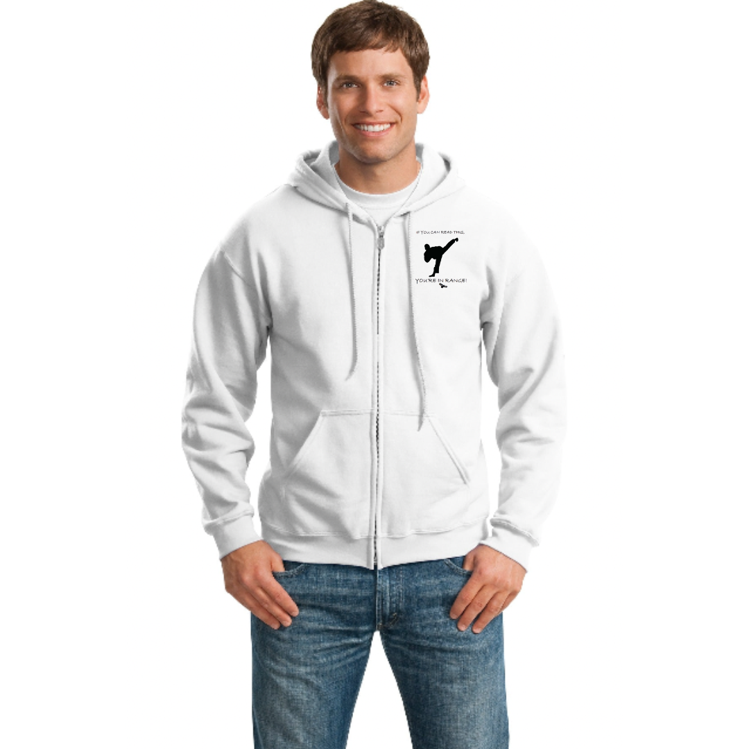 SpiritTKDGildan® - Heavy Blend™ Full-Zip Hooded Sweatshirt. 18600 Logo #5