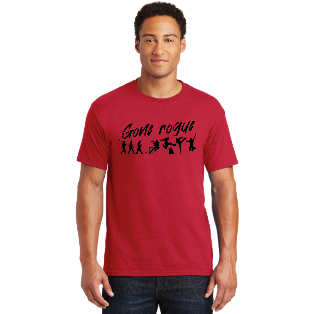 Gone RogueJERZEES® - Dri-Power® 50/50 Cotton/Poly T-Shirt. 29M Logo #4
