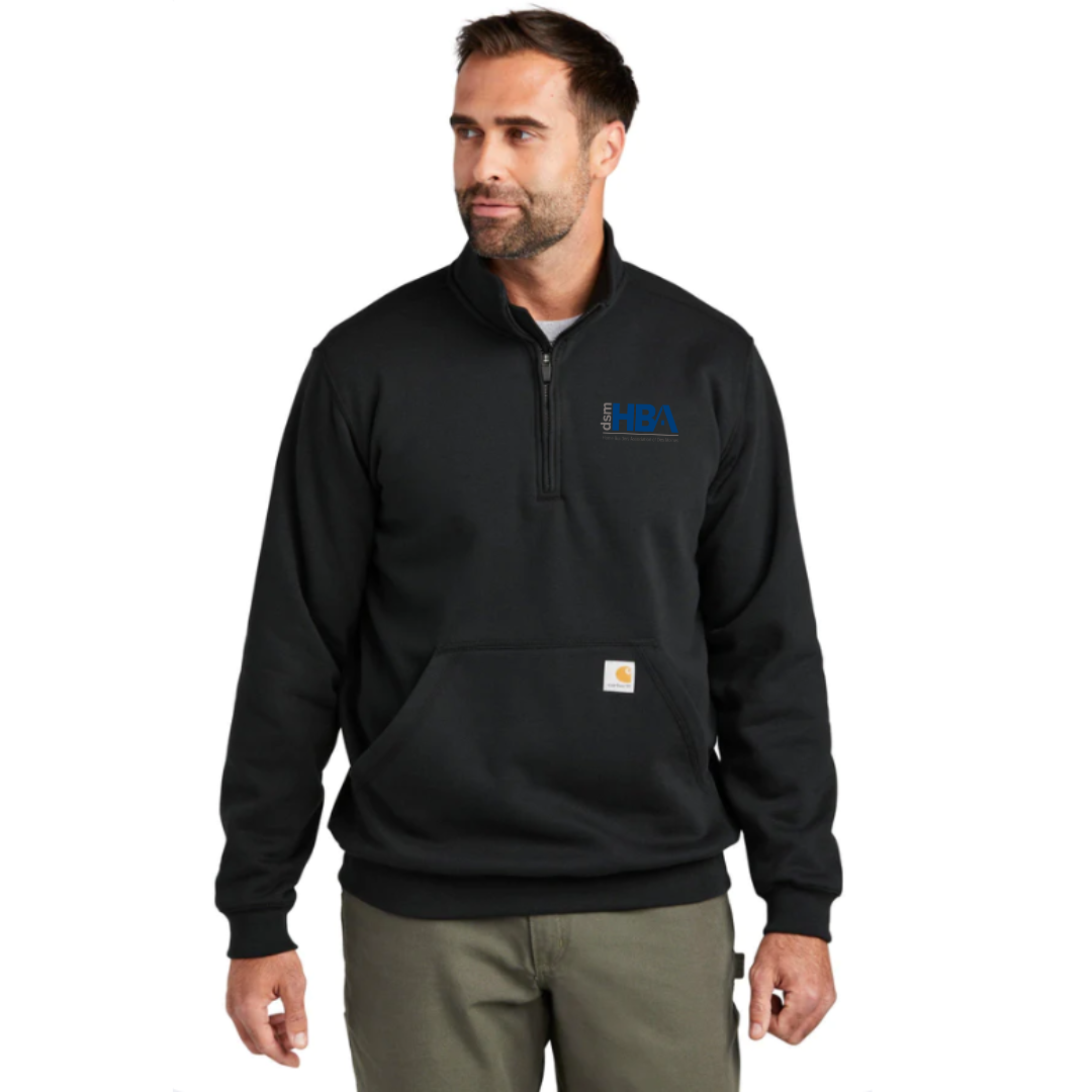 HBA Carhartt® Midweight 1/4-Zip Mock Neck Sweatshirt CT105294