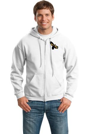 SpiritTKDGildan® - Heavy Blend™ Full-Zip Hooded Sweatshirt. 18600 Logo #1