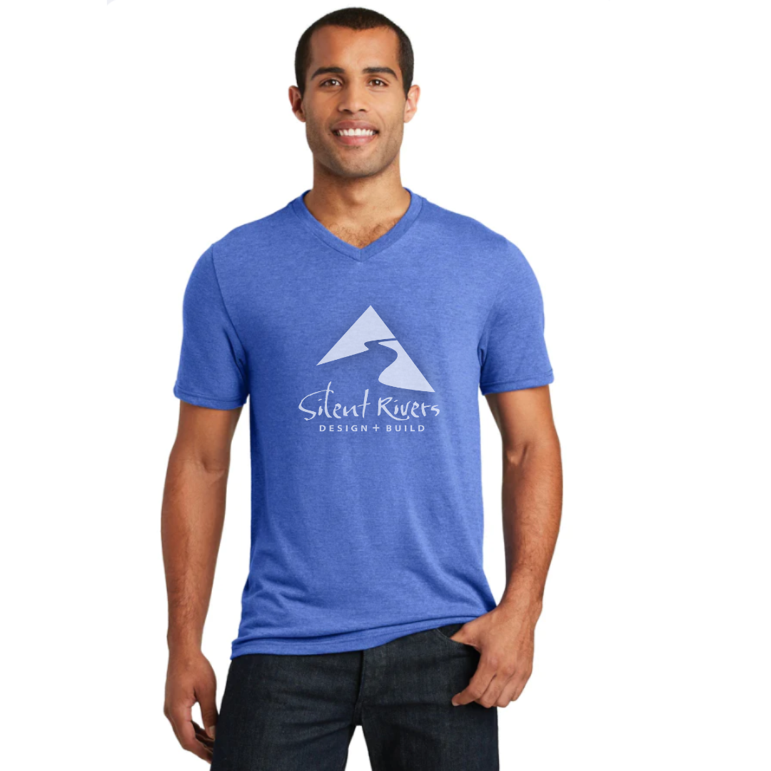 Silent RiversDistrict ® Perfect Tri® V-Neck Tee. DT1350