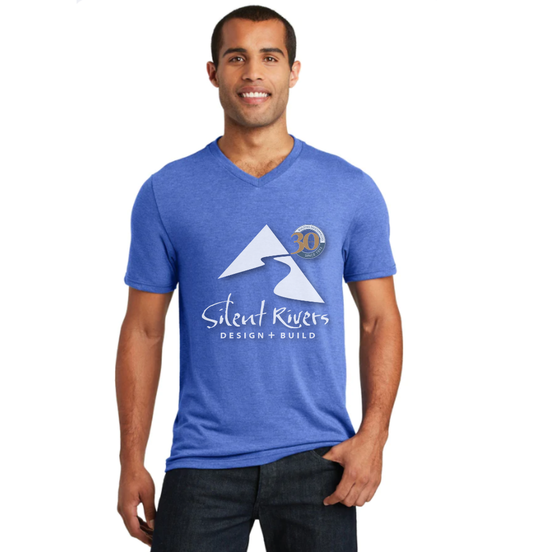 Silent RiversDistrict ® Perfect Tri® V-Neck Tee. DT1350
