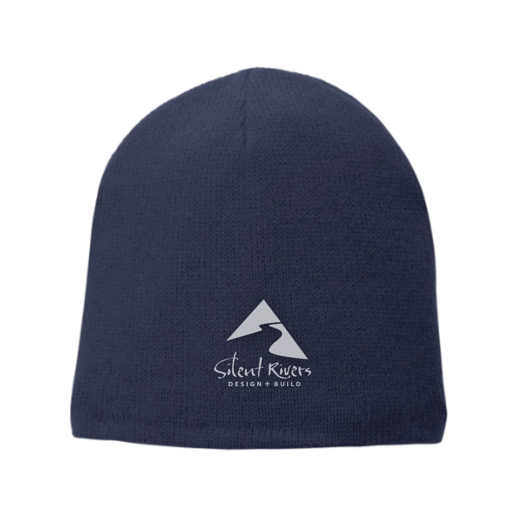 Silent RiversPort & Company® Fleece-Lined Beanie Cap. CP91L