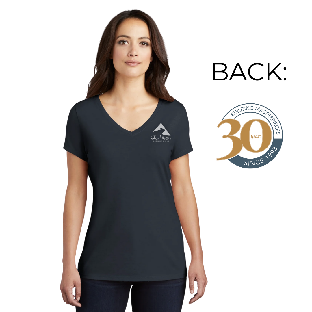 Silent RiversDistrict® Women's Perfect Tri® V-Neck Tee. DM1350L