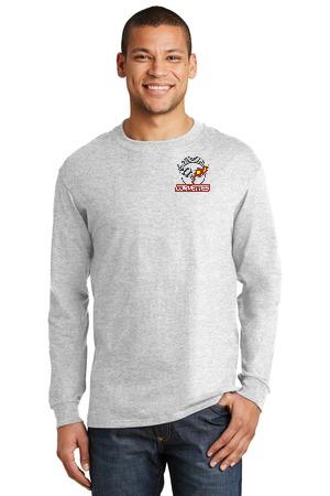 West Side Corvette ClubHanes® Beefy-T® - 100% Cotton Long Sleeve T-Shirt. 5186