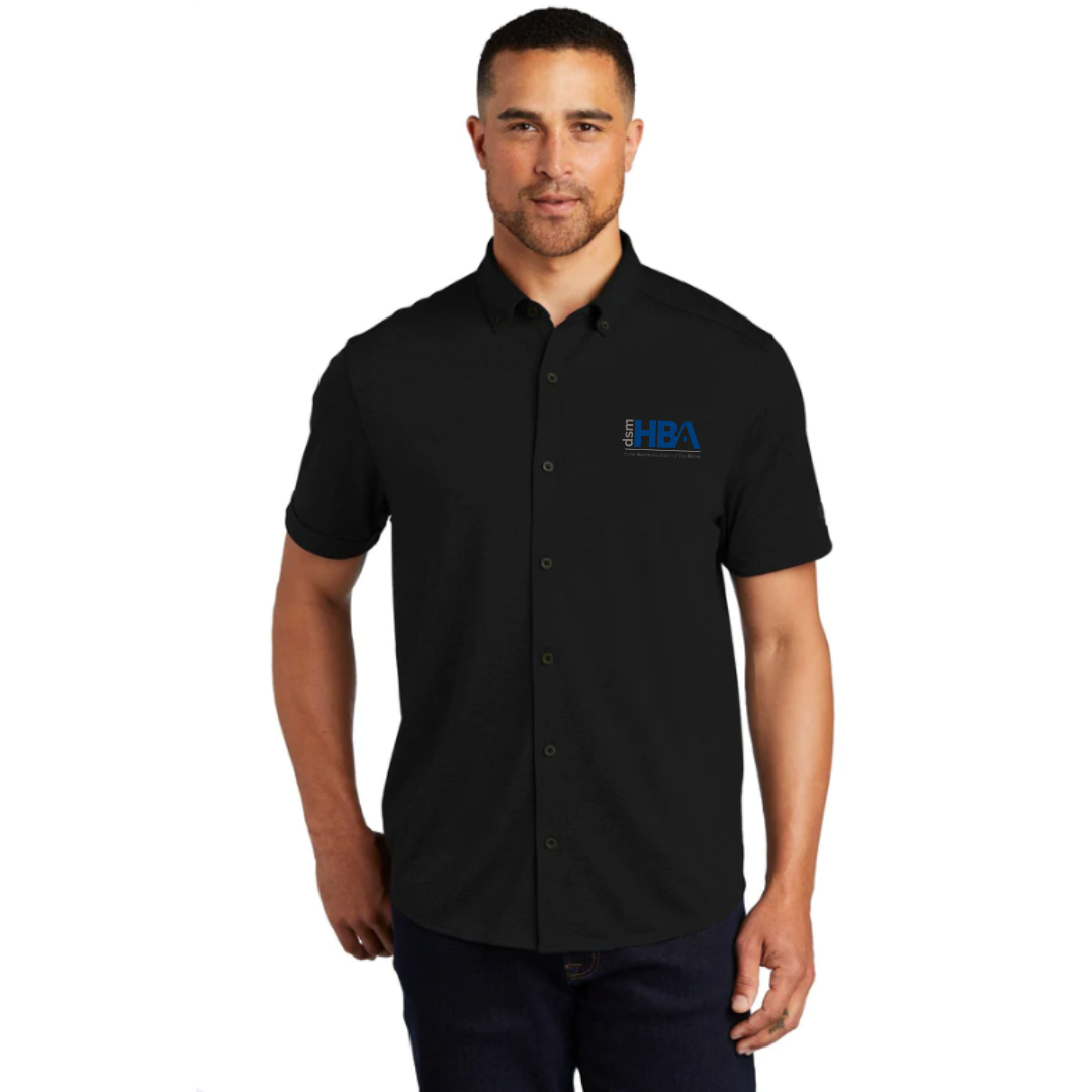 HBA OGIO ® Gravitate Full-Button Polo. OG141