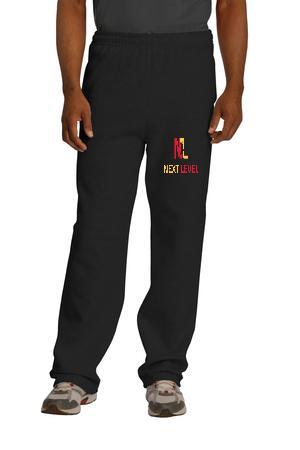Next LevelJERZEES® NuBlend® Open Bottom Pant with Pockets. 974MP