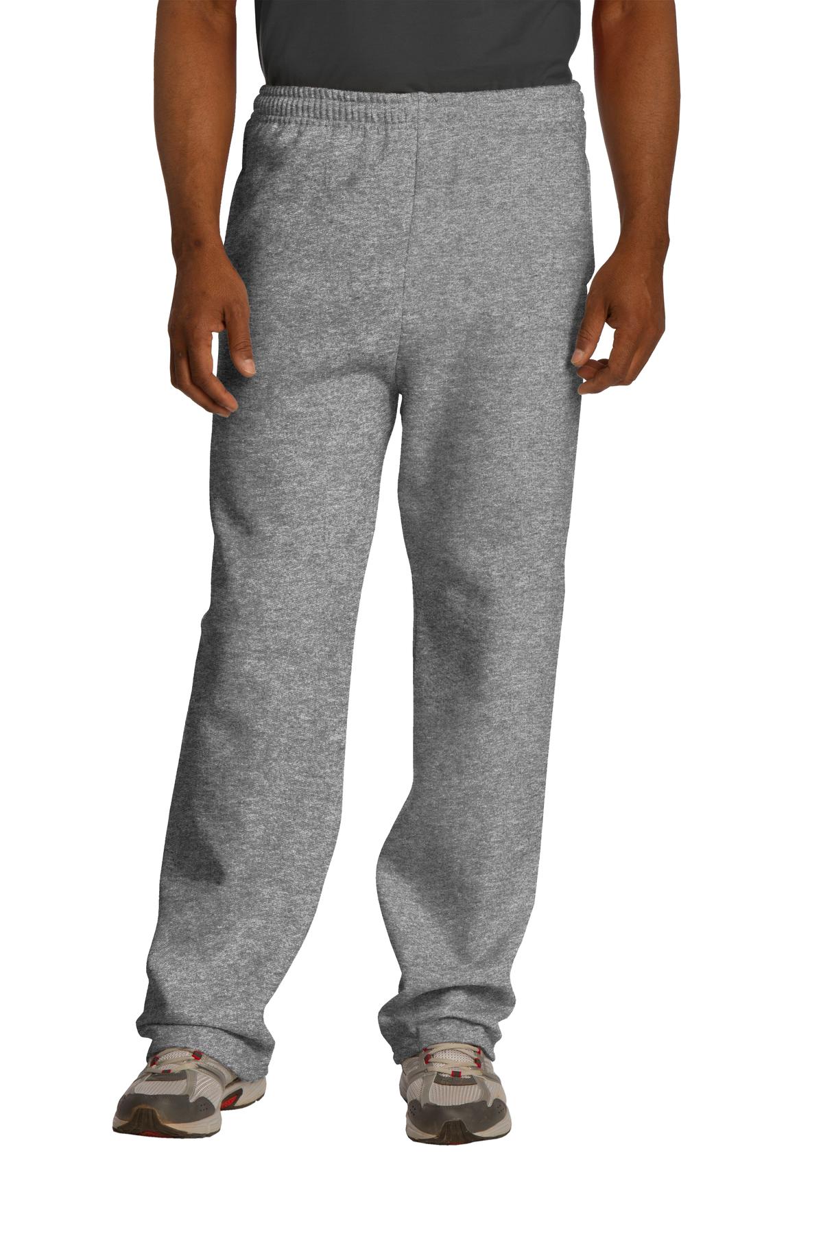 Next LevelJERZEES® NuBlend® Open Bottom Pant with Pockets. 974MP