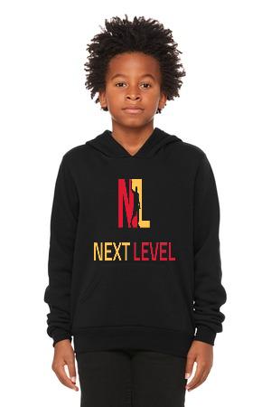 Next LevelBELLA+CANVAS ® Youth Sponge Fleece Pullover Hoodie BC3719Y