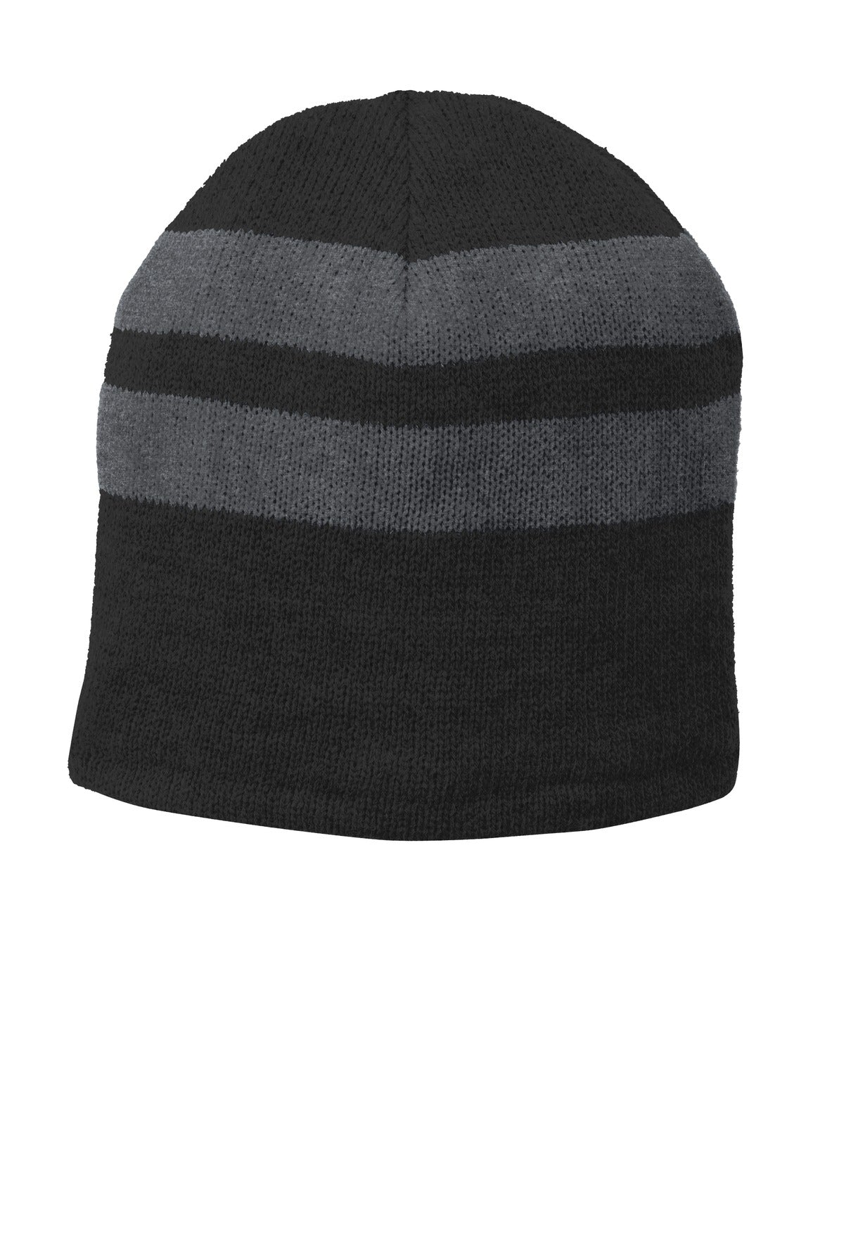 CCI ApparelPort & Company® Fleece-Lined Striped Beanie Cap. C922