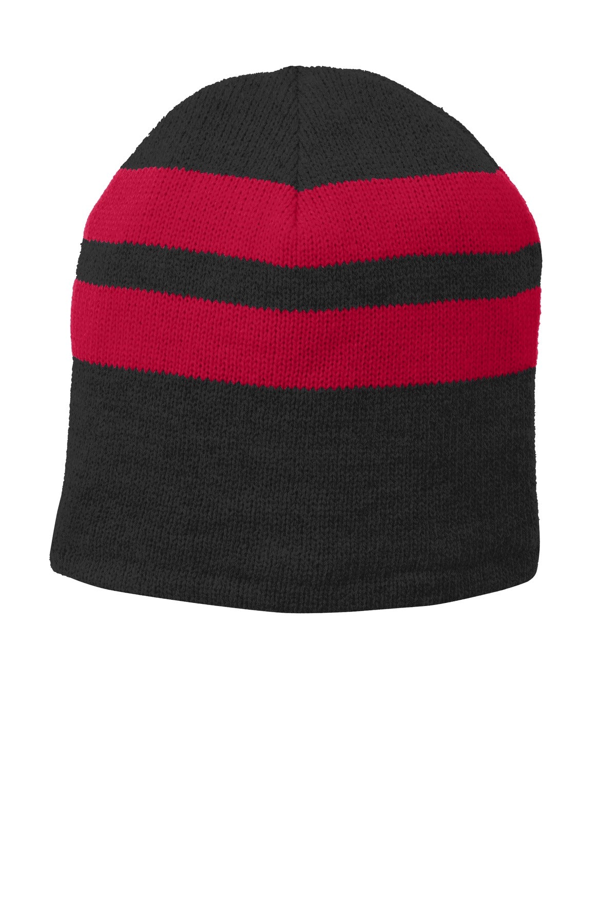CCI ApparelPort & Company® Fleece-Lined Striped Beanie Cap. C922