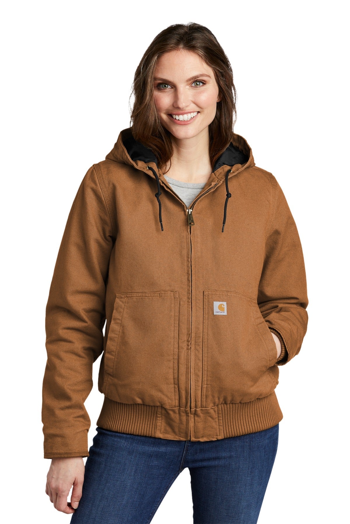 HBA Carhartt® Women's Washed Duck Active Jac. CT104053