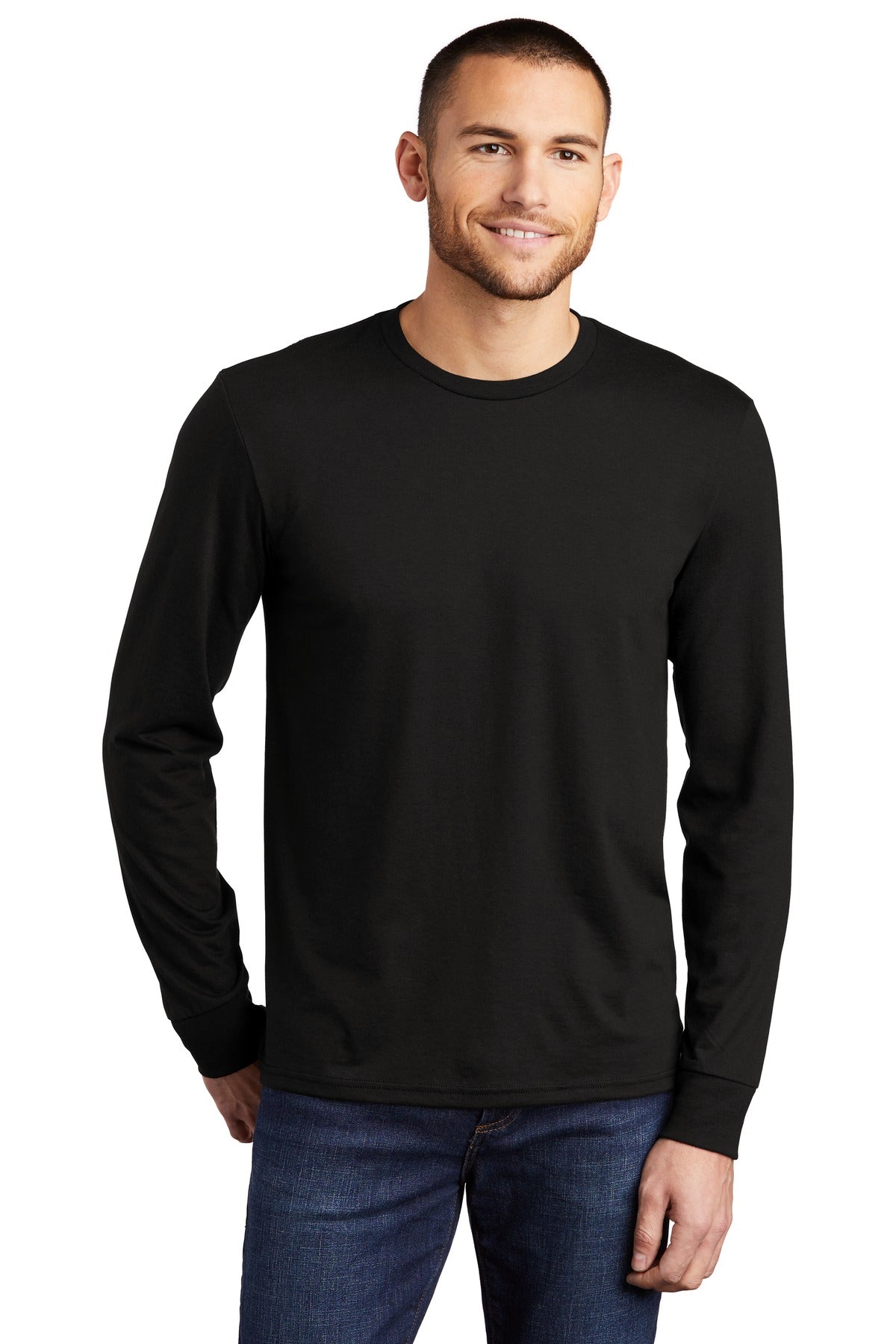Next LevelDistrict® Perfect Tri® Long Sleeve Tee . DM132