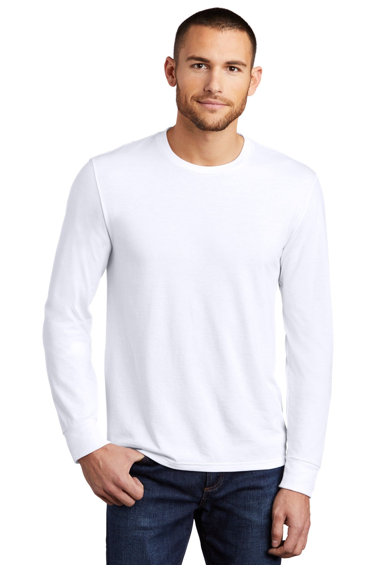 515 TherapyDistrict® Perfect Tri® Long Sleeve Tee . DM132