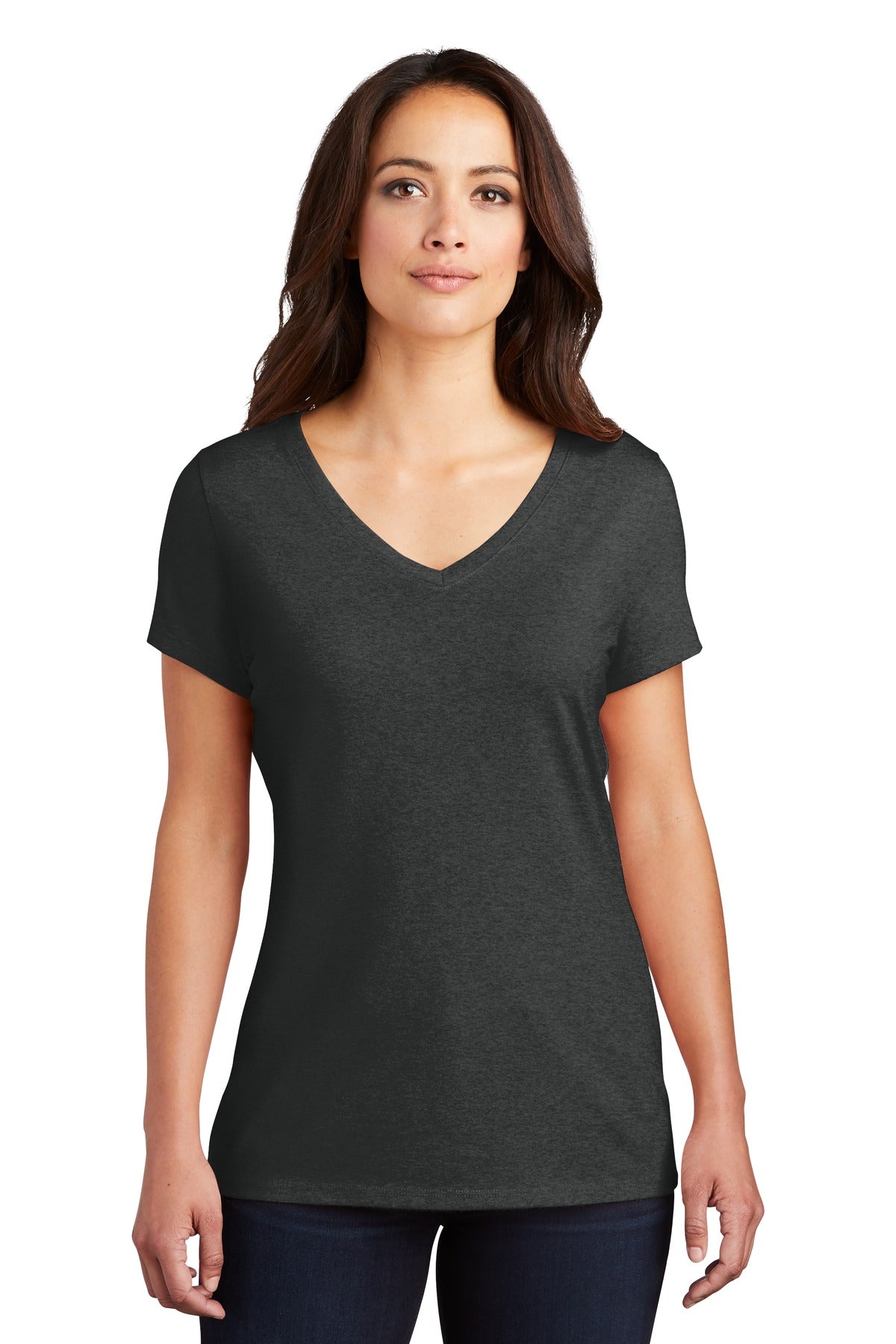 515 TherapyDistrict® Women's Perfect Tri® V-Neck Tee. DM1350L