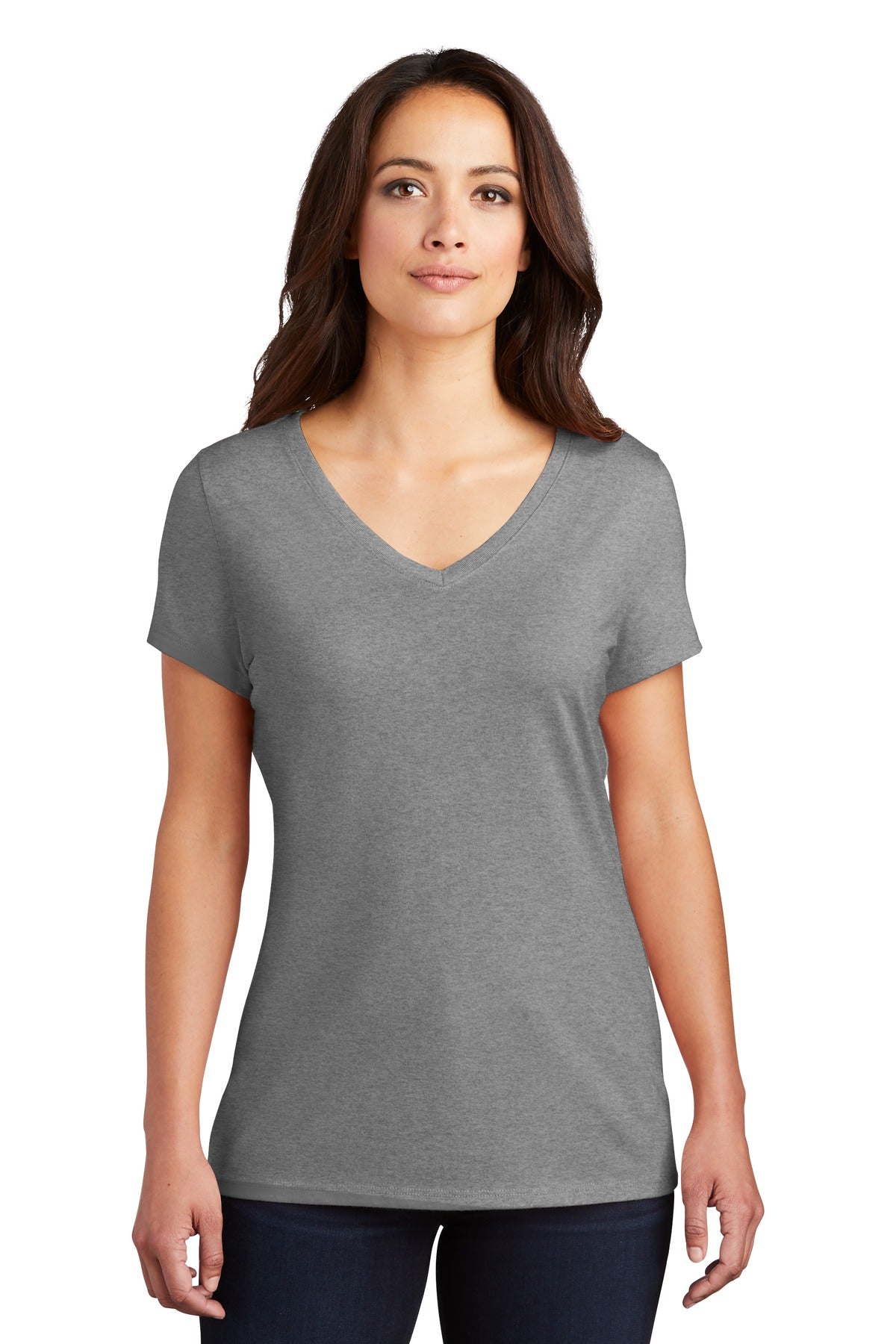 515 TherapyDistrict® Women's Perfect Tri® V-Neck Tee. DM1350L