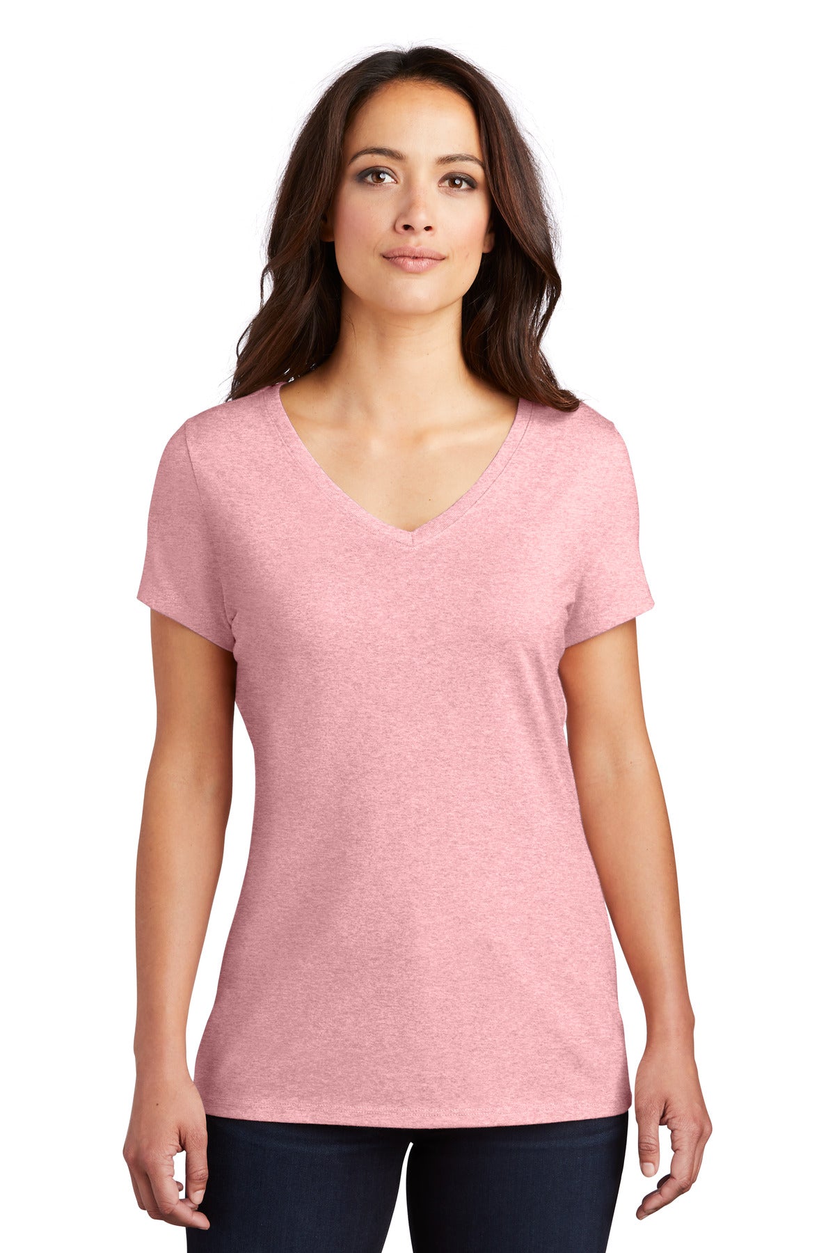 Team Truth StandsDistrict® Women's Perfect Tri® V-Neck Tee. DM1350L
