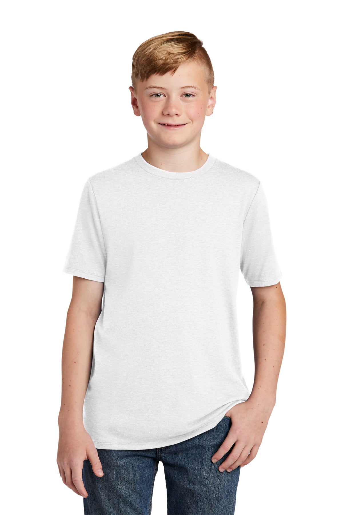 Next LevelDistrict ® Youth Perfect Tri ®Tee. DT130Y