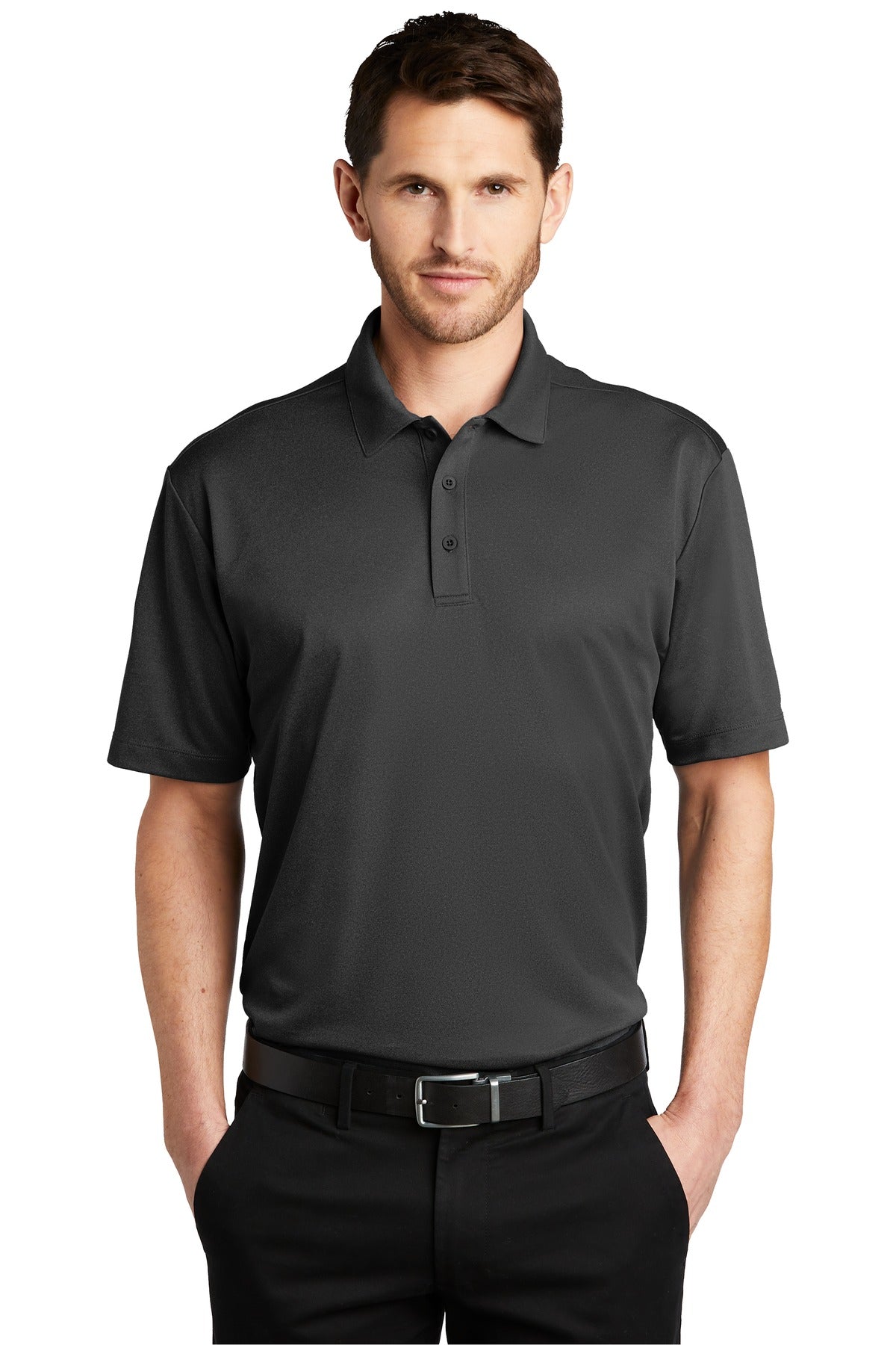 515 TherapyPort Authority ® Heathered Silk Touch ™ Performance Polo. K542