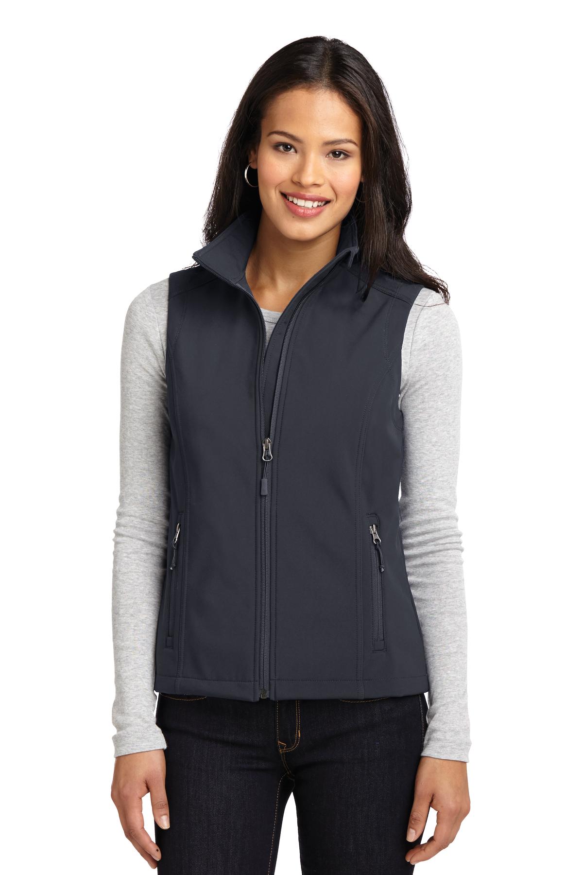 West Side Corvette ClubPort Authority® Ladies Core Soft Shell Vest. L325