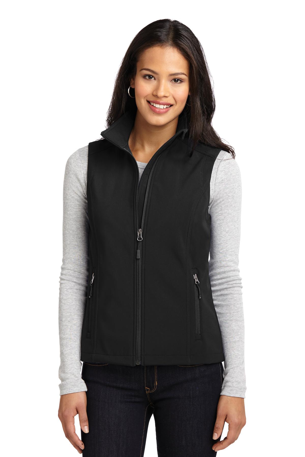 West Side Corvette ClubPort Authority® Ladies Core Soft Shell Vest. L325