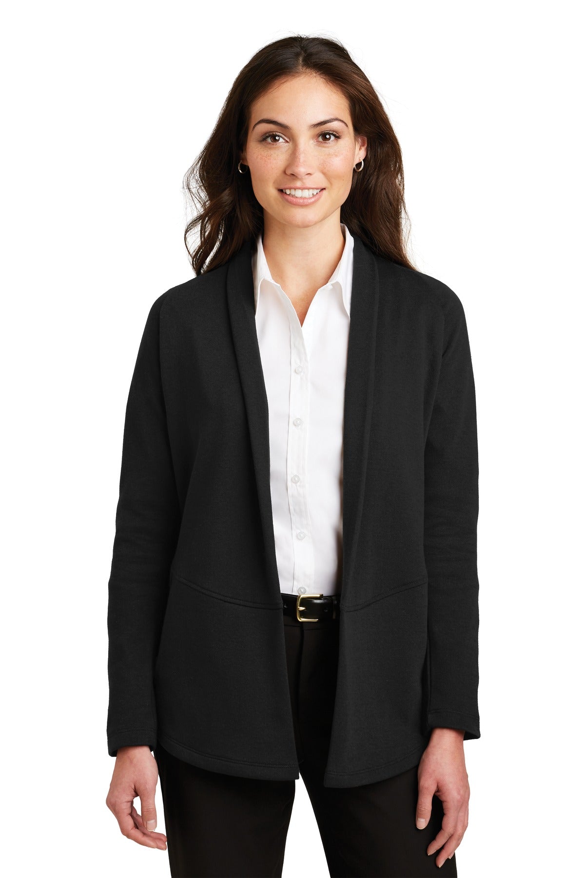 HBA Port Authority® KSH Ladies Interlock Cardigan. L807