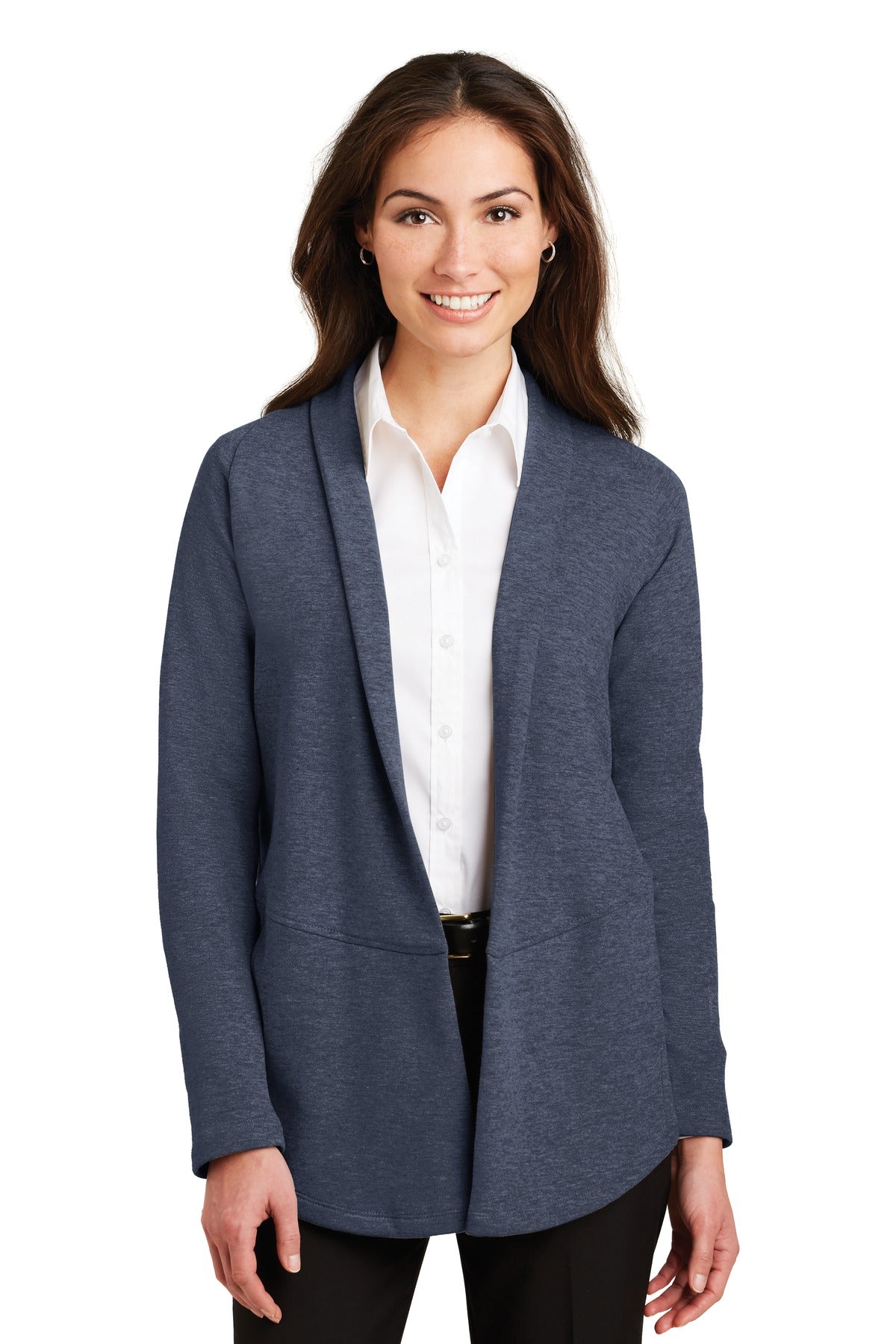 HBA Port Authority® KSH Ladies Interlock Cardigan. L807