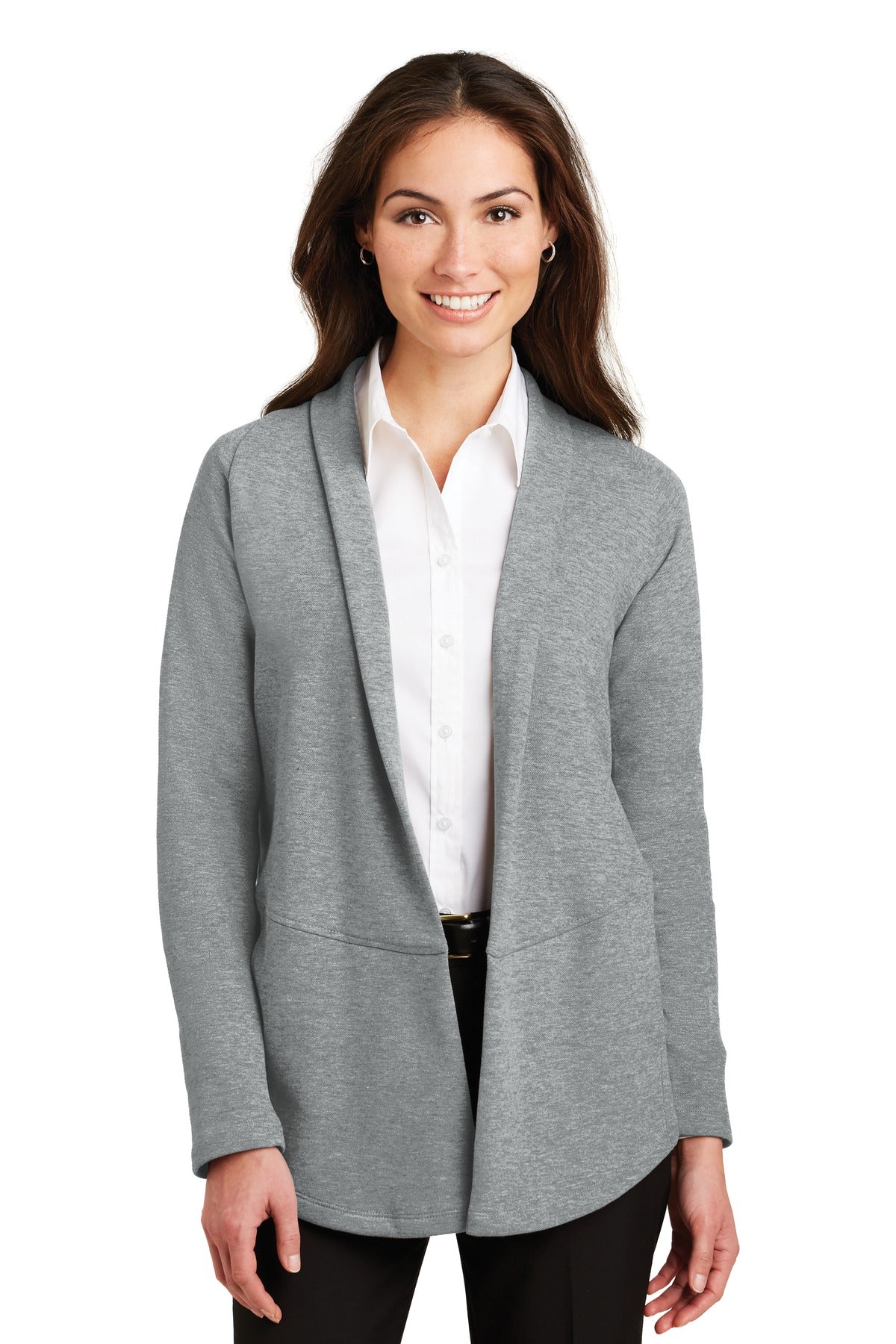 HBA Port Authority® KSH Ladies Interlock Cardigan. L807