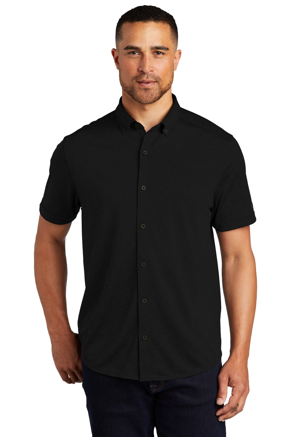 HBA OGIO ® Gravitate Full-Button Polo. OG141