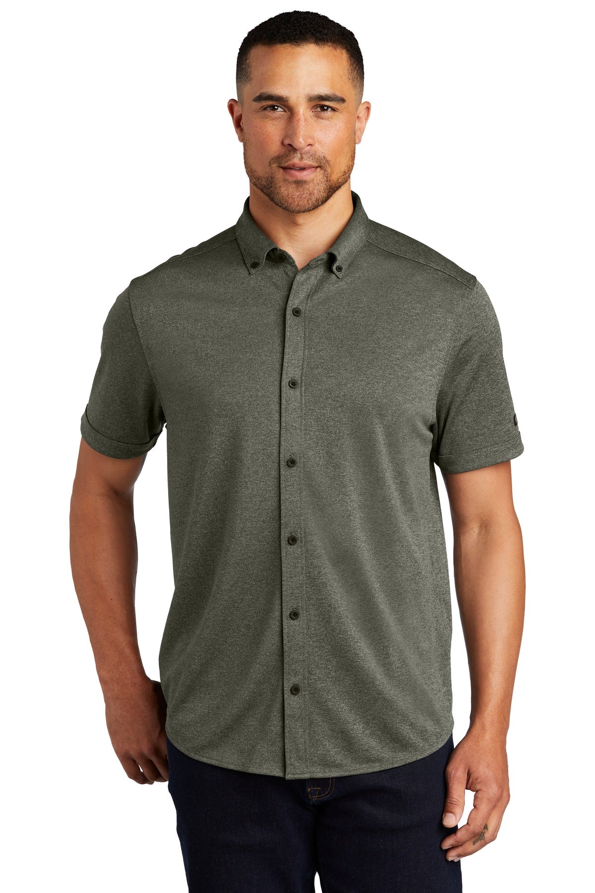 HBA OGIO ® Gravitate Full-Button Polo. OG141