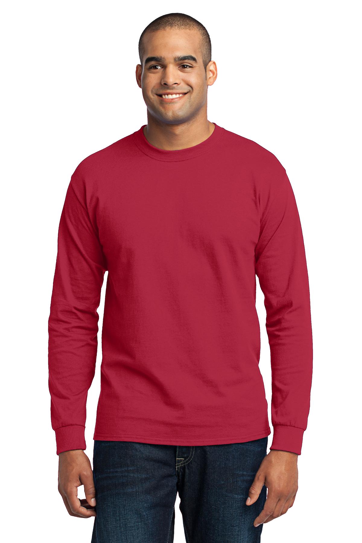 CCI ApparelPort & Company® - Long Sleeve Core Blend Tee. PC55LS