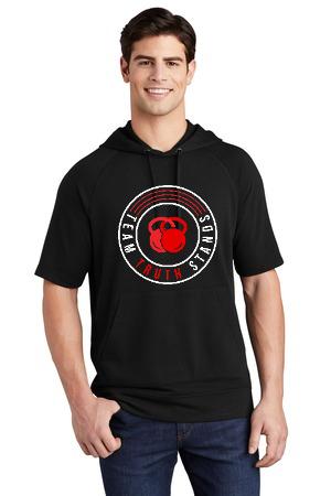 Team Truth StandsSport-Tek ® PosiCharge ® Tri-Blend Wicking Fleece Short Sleeve Hooded Pullover ST297