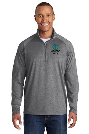 NAWBOSport-Tek® Sport-Wick® Stretch 1/2-Zip Pullover. ST850