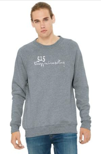 515 TherapyBELLA+CANVAS ® Unisex Sponge Fleece Raglan Sweatshirt. BC3901