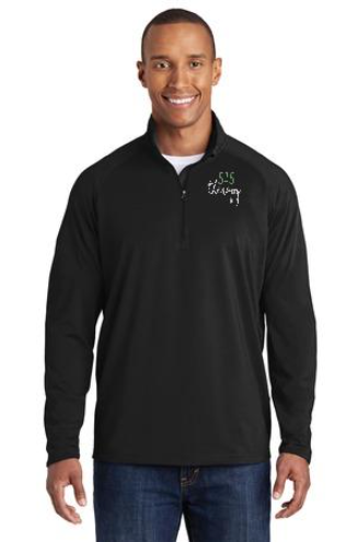 515 TherapySport-Tek® Sport-Wick® Stretch 1/2-Zip Pullover. ST850