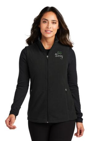 515 TherapyPort Authority® Ladies Accord Microfleece Vest L152